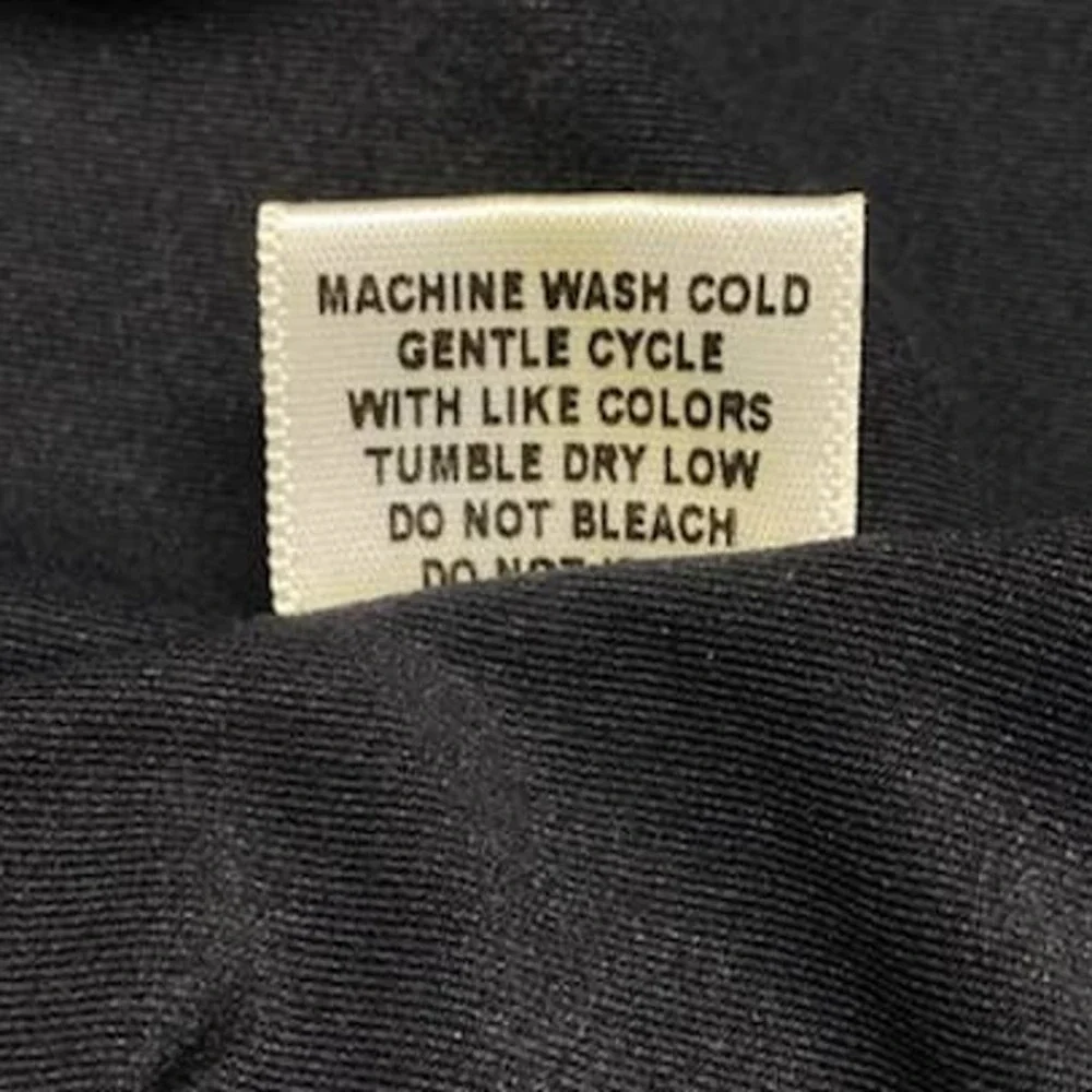 Splits59 Fifty Nine Black Full Zip Jacket With Thumbholes Stretch Size Medium - Picture 8 of 10